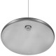 GloboStar® FELICITA 01276 Μοντέρνο Κρεμαστό Φωτιστικό Οροφής Μονόφωτο Ασημί Μεταλλικό Καμπάνα Φ39 x Y22cm GloboStar® FELICITA 01276 Μοντέρνο Κρεμαστό Φωτιστικό Οροφής Μονόφωτο Ασημί Μεταλλικό Καμπάνα Φ39 x Y22cm