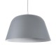GloboStar® WESTVALE 01282 Μοντέρνο Κρεμαστό Φωτιστικό Οροφής Μονόφωτο 1 x E27 Γκρί Μεταλλικό Καμπάνα Φ40 x Y24cm GloboStar® WESTVALE 01282 Μοντέρνο Κρεμαστό Φωτιστικό Οροφής Μονόφωτο 1 x E27 Γκρί Μεταλλικό Καμπάνα Φ40 x Y24cm