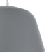 GloboStar® WESTVALE 01282 Μοντέρνο Κρεμαστό Φωτιστικό Οροφής Μονόφωτο 1 x E27 Γκρί Μεταλλικό Καμπάνα Φ40 x Y24cm GloboStar® WESTVALE 01282 Μοντέρνο Κρεμαστό Φωτιστικό Οροφής Μονόφωτο 1 x E27 Γκρί Μεταλλικό Καμπάνα Φ40 x Y24cm