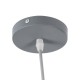GloboStar® WESTVALE 01282 Μοντέρνο Κρεμαστό Φωτιστικό Οροφής Μονόφωτο 1 x E27 Γκρί Μεταλλικό Καμπάνα Φ40 x Y24cm GloboStar® WESTVALE 01282 Μοντέρνο Κρεμαστό Φωτιστικό Οροφής Μονόφωτο 1 x E27 Γκρί Μεταλλικό Καμπάνα Φ40 x Y24cm