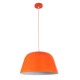 GloboStar® NORTHVALE 01283 Μοντέρνο Κρεμαστό Φωτιστικό Οροφής Μονόφωτο 1 x E27 Πορτοκαλί Μεταλλικό Καμπάνα Φ40 x Y24cm GloboStar® NORTHVALE 01283 Μοντέρνο Κρεμαστό Φωτιστικό Οροφής Μονόφωτο 1 x E27 Πορτοκαλί Μεταλλικό Καμπάνα Φ40 x Y24cm
