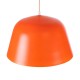 GloboStar® NORTHVALE 01283 Μοντέρνο Κρεμαστό Φωτιστικό Οροφής Μονόφωτο 1 x E27 Πορτοκαλί Μεταλλικό Καμπάνα Φ40 x Y24cm GloboStar® NORTHVALE 01283 Μοντέρνο Κρεμαστό Φωτιστικό Οροφής Μονόφωτο 1 x E27 Πορτοκαλί Μεταλλικό Καμπάνα Φ40 x Y24cm