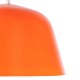 GloboStar® NORTHVALE 01283 Μοντέρνο Κρεμαστό Φωτιστικό Οροφής Μονόφωτο 1 x E27 Πορτοκαλί Μεταλλικό Καμπάνα Φ40 x Y24cm GloboStar® NORTHVALE 01283 Μοντέρνο Κρεμαστό Φωτιστικό Οροφής Μονόφωτο 1 x E27 Πορτοκαλί Μεταλλικό Καμπάνα Φ40 x Y24cm