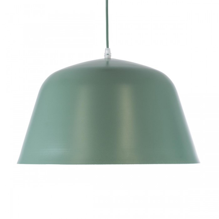 GloboStar® UPVALE 01285 Μοντέρνο Κρεμαστό Φωτιστικό Οροφής Μονόφωτο 1 x E27 Γκρι Πράσινο Μεταλλικό Καμπάνα Φ40 x Y24cm GloboStar® UPVALE 01285 Μοντέρνο Κρεμαστό Φωτιστικό Οροφής Μονόφωτο 1 x E27 Γκρι Πράσινο Μεταλλικό Καμπάνα Φ40 x Y24cm