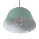 GloboStar® UPVALE 01285 Μοντέρνο Κρεμαστό Φωτιστικό Οροφής Μονόφωτο 1 x E27 Γκρι Πράσινο Μεταλλικό Καμπάνα Φ40 x Y24cm GloboStar® UPVALE 01285 Μοντέρνο Κρεμαστό Φωτιστικό Οροφής Μονόφωτο 1 x E27 Γκρι Πράσινο Μεταλλικό Καμπάνα Φ40 x Y24cm