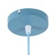 GloboStar® DOWNVALE 01286 Μοντέρνο Κρεμαστό Φωτιστικό Οροφής Μονόφωτο 1 x E27 Μπλε Μεταλλικό Καμπάνα Φ40 x Y24cm GloboStar® DOWNVALE 01286 Μοντέρνο Κρεμαστό Φωτιστικό Οροφής Μονόφωτο 1 x E27 Μπλε Μεταλλικό Καμπάνα Φ40 x Y24cm