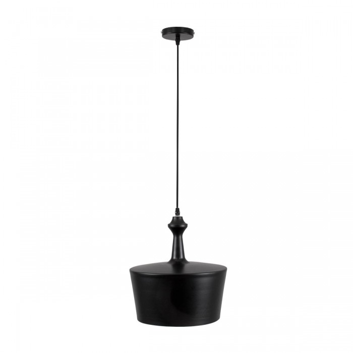 GloboStar® ROCKFORD 01287-A Μοντέρνο Κρεμαστό Φωτιστικό Οροφής Μονόφωτο 1 x E27 Μαύρο Μεταλλικό Καμπάνα Φ30 x Υ30cm GloboStar® ROCKFORD 01287-A Μοντέρνο Κρεμαστό Φωτιστικό Οροφής Μονόφωτο 1 x E27 Μαύρο Μεταλλικό Καμπάνα Φ30 x Υ30cm