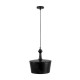 GloboStar® ROCKFORD 01287-A Μοντέρνο Κρεμαστό Φωτιστικό Οροφής Μονόφωτο 1 x E27 Μαύρο Μεταλλικό Καμπάνα Φ30 x Υ30cm GloboStar® ROCKFORD 01287-A Μοντέρνο Κρεμαστό Φωτιστικό Οροφής Μονόφωτο 1 x E27 Μαύρο Μεταλλικό Καμπάνα Φ30 x Υ30cm