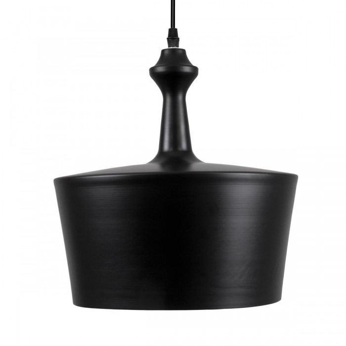 GloboStar® ROCKFORD 01287-A Μοντέρνο Κρεμαστό Φωτιστικό Οροφής Μονόφωτο 1 x E27 Μαύρο Μεταλλικό Καμπάνα Φ30 x Υ30cm GloboStar® ROCKFORD 01287-A Μοντέρνο Κρεμαστό Φωτιστικό Οροφής Μονόφωτο 1 x E27 Μαύρο Μεταλλικό Καμπάνα Φ30 x Υ30cm