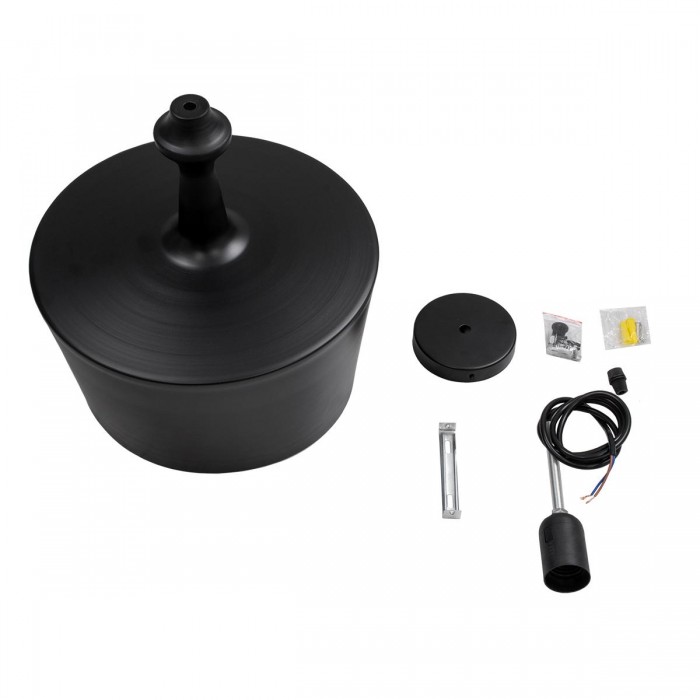 GloboStar® ROCKFORD 01287-A Μοντέρνο Κρεμαστό Φωτιστικό Οροφής Μονόφωτο 1 x E27 Μαύρο Μεταλλικό Καμπάνα Φ30 x Υ30cm GloboStar® ROCKFORD 01287-A Μοντέρνο Κρεμαστό Φωτιστικό Οροφής Μονόφωτο 1 x E27 Μαύρο Μεταλλικό Καμπάνα Φ30 x Υ30cm