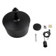 GloboStar® ROCKFORD 01287-A Μοντέρνο Κρεμαστό Φωτιστικό Οροφής Μονόφωτο 1 x E27 Μαύρο Μεταλλικό Καμπάνα Φ30 x Υ30cm GloboStar® ROCKFORD 01287-A Μοντέρνο Κρεμαστό Φωτιστικό Οροφής Μονόφωτο 1 x E27 Μαύρο Μεταλλικό Καμπάνα Φ30 x Υ30cm