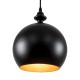 GloboStar® ROCKFORD 01287-B Μοντέρνο Κρεμαστό Φωτιστικό Οροφής Μονόφωτο 1 x E27 Μαύρο Μεταλλικό Καμπάνα Φ24 x Υ27cm GloboStar® ROCKFORD 01287-B Μοντέρνο Κρεμαστό Φωτιστικό Οροφής Μονόφωτο 1 x E27 Μαύρο Μεταλλικό Καμπάνα Φ24 x Υ27cm
