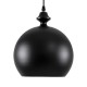 GloboStar® ROCKFORD 01287-B Μοντέρνο Κρεμαστό Φωτιστικό Οροφής Μονόφωτο 1 x E27 Μαύρο Μεταλλικό Καμπάνα Φ24 x Υ27cm GloboStar® ROCKFORD 01287-B Μοντέρνο Κρεμαστό Φωτιστικό Οροφής Μονόφωτο 1 x E27 Μαύρο Μεταλλικό Καμπάνα Φ24 x Υ27cm