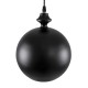 GloboStar® ROCKFORD 01287-B Μοντέρνο Κρεμαστό Φωτιστικό Οροφής Μονόφωτο 1 x E27 Μαύρο Μεταλλικό Καμπάνα Φ24 x Υ27cm GloboStar® ROCKFORD 01287-B Μοντέρνο Κρεμαστό Φωτιστικό Οροφής Μονόφωτο 1 x E27 Μαύρο Μεταλλικό Καμπάνα Φ24 x Υ27cm