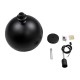 GloboStar® ROCKFORD 01287-B Μοντέρνο Κρεμαστό Φωτιστικό Οροφής Μονόφωτο 1 x E27 Μαύρο Μεταλλικό Καμπάνα Φ24 x Υ27cm GloboStar® ROCKFORD 01287-B Μοντέρνο Κρεμαστό Φωτιστικό Οροφής Μονόφωτο 1 x E27 Μαύρο Μεταλλικό Καμπάνα Φ24 x Υ27cm