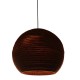 GloboStar® CRETE 01289 Vintage Κρεμαστό Φωτιστικό Οροφής Μονόφωτο 3D από Επεξεργασμένο Σκληρό Καφέ Χαρτόνι Καμπάνα Φ40 x Y34cm GloboStar® CRETE 01289 Vintage Κρεμαστό Φωτιστικό Οροφής Μονόφωτο 3D από Επεξεργασμένο Σκληρό Καφέ Χαρτόνι Καμπάνα Φ40 x Y34cm