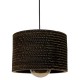 GloboStar® PAROS 01290 Vintage Κρεμαστό Φωτιστικό Οροφής Μονόφωτο 3D από Επεξεργασμένο Σκληρό Καφέ Χαρτόνι Καμπάνα Φ30 x Y20cm GloboStar® PAROS 01290 Vintage Κρεμαστό Φωτιστικό Οροφής Μονόφωτο 3D από Επεξεργασμένο Σκληρό Καφέ Χαρτόνι Καμπάνα Φ30 x Y20cm