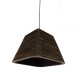 GloboStar® CORFU 01295 Vintage Κρεμαστό Φωτιστικό Οροφής Μονόφωτο 3D από Επεξεργασμένο Σκληρό Καφέ Χαρτόνι Καμπάνα Φ38 x Y31cm GloboStar® CORFU 01295 Vintage Κρεμαστό Φωτιστικό Οροφής Μονόφωτο 3D από Επεξεργασμένο Σκληρό Καφέ Χαρτόνι Καμπάνα Φ38 x Y31cm