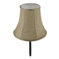 GloboStar® SHELLY 01299 Vintage Φωτιστικό Τοίχου Απλίκα Μονόφωτο Μαύρο Μεταλλικό με Υφασμάτινο Μπεζ Καπέλο Φ20 x Μ18 x Π13 x Υ34cm GloboStar® SHELLY 01299 Vintage Φωτιστικό Τοίχου Απλίκα Μονόφωτο Μαύρο Μεταλλικό με Υφασμάτινο Μπεζ Καπέλο Φ20 x Μ18 x Π13 x Υ34cm