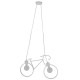 GloboStar® BIKE WHITE 01300 Vintage Κρεμαστό Φωτιστικό Οροφής Δίφωτο 2 x E27 Λευκό Μεταλλικό Μ67 x Π1.5 x Υ41cm GloboStar® BIKE WHITE 01300 Vintage Κρεμαστό Φωτιστικό Οροφής Δίφωτο 2 x E27 Λευκό Μεταλλικό Μ67 x Π1.5 x Υ41cm