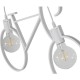 GloboStar® BIKE WHITE 01300 Vintage Κρεμαστό Φωτιστικό Οροφής Δίφωτο 2 x E27 Λευκό Μεταλλικό Μ67 x Π1.5 x Υ41cm GloboStar® BIKE WHITE 01300 Vintage Κρεμαστό Φωτιστικό Οροφής Δίφωτο 2 x E27 Λευκό Μεταλλικό Μ67 x Π1.5 x Υ41cm