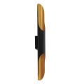 GloboStar® CHARME 01302 Μοντέρνο Φωτιστικό Τοίχου Απλίκα Δίφωτο Μαύρο - Χρυσό Μεταλλικό Φ5.5 x Π8 x Υ60cm GloboStar® CHARME 01302 Μοντέρνο Φωτιστικό Τοίχου Απλίκα Δίφωτο Μαύρο - Χρυσό Μεταλλικό Φ5.5 x Π8 x Υ60cm