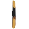 GloboStar® CHARME 01302 Μοντέρνο Φωτιστικό Τοίχου Απλίκα Δίφωτο Μαύρο - Χρυσό Μεταλλικό Φ5.5 x Π8 x Υ60cm GloboStar® CHARME 01302 Μοντέρνο Φωτιστικό Τοίχου Απλίκα Δίφωτο Μαύρο - Χρυσό Μεταλλικό Φ5.5 x Π8 x Υ60cm