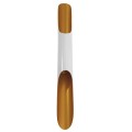 GloboStar® DIVINA 01303 Μοντέρνο Φωτιστικό Τοίχου Απλίκα Δίφωτο Λευκό Χρυσό  Μεταλλικό Φ5.5 x Π8 x Υ60cm