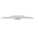 GloboStar® DIVINA 01303 Μοντέρνο Φωτιστικό Τοίχου Απλίκα Δίφωτο Λευκό Χρυσό  Μεταλλικό Φ5.5 x Π8 x Υ60cm