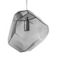 GloboStar® RINA 01307 Μοντέρνο Κρεμαστό Φωτιστικό Οροφής Μονόφωτο 1 x G9 Γυάλινο Γκρι Διάφανο Μ14 x Π17 x Υ17cm GloboStar® RINA 01307 Μοντέρνο Κρεμαστό Φωτιστικό Οροφής Μονόφωτο 1 x G9 Γυάλινο Γκρι Διάφανο Μ14 x Π17 x Υ17cm