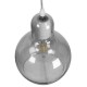 GloboStar® BOSSANOVA 01313 Μοντέρνο Κρεμαστό Φωτιστικό Οροφής Μονόφωτο 1 x E27 Γυάλινο Γκρι Διάφανο Φ18 x Υ23cm GloboStar® BOSSANOVA 01313 Μοντέρνο Κρεμαστό Φωτιστικό Οροφής Μονόφωτο 1 x E27 Γυάλινο Γκρι Διάφανο Φ18 x Υ23cm