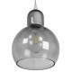 GloboStar® BOSSANOVA 01313 Μοντέρνο Κρεμαστό Φωτιστικό Οροφής Μονόφωτο 1 x E27 Γυάλινο Γκρι Διάφανο Φ18 x Υ23cm GloboStar® BOSSANOVA 01313 Μοντέρνο Κρεμαστό Φωτιστικό Οροφής Μονόφωτο 1 x E27 Γυάλινο Γκρι Διάφανο Φ18 x Υ23cm