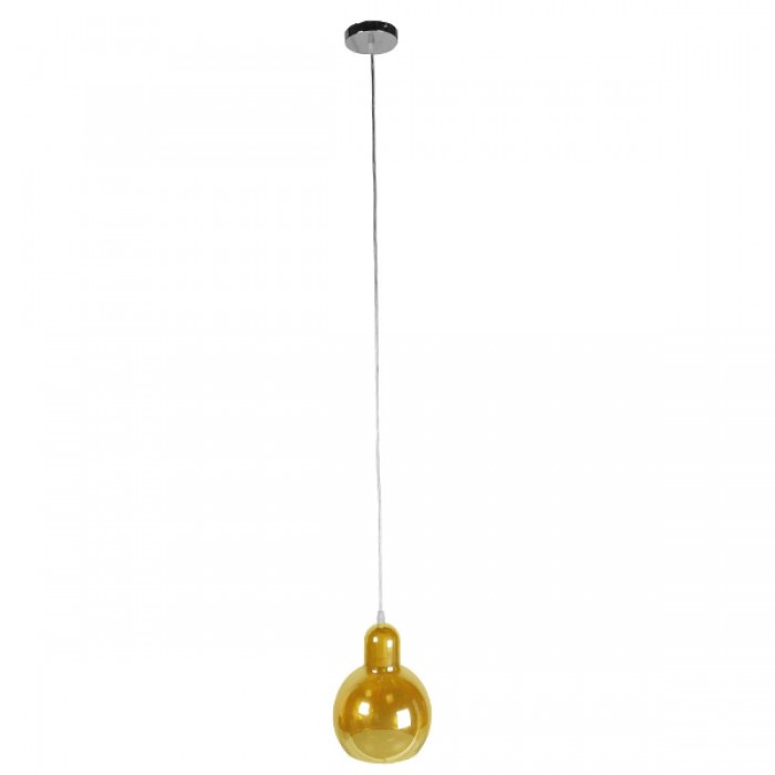 GloboStar® LUNATICA 01315 Μοντέρνο Κρεμαστό Φωτιστικό Οροφής Μονόφωτο 1 x E27 Γυάλινο Μελί Διάφανο Φ18 x Υ23cm GloboStar® LUNATICA 01315 Μοντέρνο Κρεμαστό Φωτιστικό Οροφής Μονόφωτο 1 x E27 Γυάλινο Μελί Διάφανο Φ18 x Υ23cm