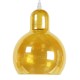 GloboStar® LUNATICA 01315 Μοντέρνο Κρεμαστό Φωτιστικό Οροφής Μονόφωτο 1 x E27 Γυάλινο Μελί Διάφανο Φ18 x Υ23cm GloboStar® LUNATICA 01315 Μοντέρνο Κρεμαστό Φωτιστικό Οροφής Μονόφωτο 1 x E27 Γυάλινο Μελί Διάφανο Φ18 x Υ23cm