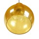 GloboStar® LUNATICA 01315 Μοντέρνο Κρεμαστό Φωτιστικό Οροφής Μονόφωτο 1 x E27 Γυάλινο Μελί Διάφανο Φ18 x Υ23cm GloboStar® LUNATICA 01315 Μοντέρνο Κρεμαστό Φωτιστικό Οροφής Μονόφωτο 1 x E27 Γυάλινο Μελί Διάφανο Φ18 x Υ23cm
