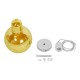 GloboStar® LUNATICA 01315 Μοντέρνο Κρεμαστό Φωτιστικό Οροφής Μονόφωτο 1 x E27 Γυάλινο Μελί Διάφανο Φ18 x Υ23cm GloboStar® LUNATICA 01315 Μοντέρνο Κρεμαστό Φωτιστικό Οροφής Μονόφωτο 1 x E27 Γυάλινο Μελί Διάφανο Φ18 x Υ23cm
