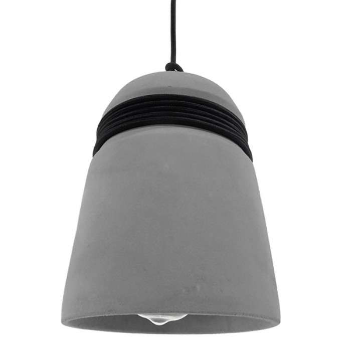 GloboStar® TRIBECA 01320 Μοντέρνο Industrial Κρεμαστό Φωτιστικό Οροφής Μονόφωτο Γκρι Τσιμέντο Καμπάνα Φ18 x Y26cm GloboStar® TRIBECA 01320 Μοντέρνο Industrial Κρεμαστό Φωτιστικό Οροφής Μονόφωτο Γκρι Τσιμέντο Καμπάνα Φ18 x Y26cm