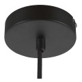 GloboStar® TRIBECA 01320 Μοντέρνο Industrial Κρεμαστό Φωτιστικό Οροφής Μονόφωτο Γκρι Τσιμέντο Καμπάνα Φ18 x Y26cm