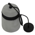 GloboStar® TRIBECA 01320 Μοντέρνο Industrial Κρεμαστό Φωτιστικό Οροφής Μονόφωτο Γκρι Τσιμέντο Καμπάνα Φ18 x Y26cm