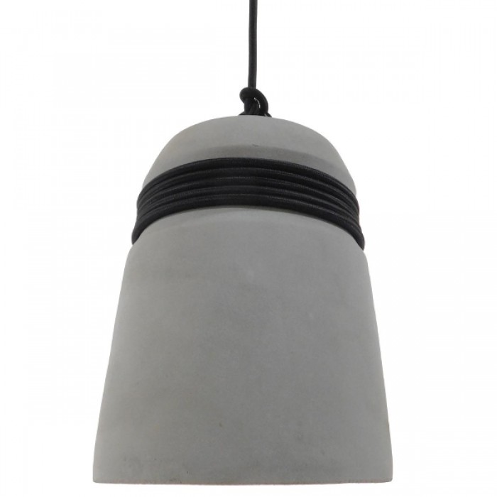 GloboStar® TRIBECA 01320 Μοντέρνο Industrial Κρεμαστό Φωτιστικό Οροφής Μονόφωτο Γκρι Τσιμέντο Καμπάνα Φ18 x Y26cm GloboStar® TRIBECA 01320 Μοντέρνο Industrial Κρεμαστό Φωτιστικό Οροφής Μονόφωτο Γκρι Τσιμέντο Καμπάνα Φ18 x Y26cm