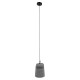 GloboStar® FELINI 01321 Μοντέρνο Industrial Κρεμαστό Φωτιστικό Οροφής Μονόφωτο Γκρι Τσιμέντο Καμπάνα Φ18 x Y26cm GloboStar® FELINI 01321 Μοντέρνο Industrial Κρεμαστό Φωτιστικό Οροφής Μονόφωτο Γκρι Τσιμέντο Καμπάνα Φ18 x Y26cm