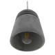GloboStar® FELINI 01321 Μοντέρνο Industrial Κρεμαστό Φωτιστικό Οροφής Μονόφωτο Γκρι Τσιμέντο Καμπάνα Φ18 x Y26cm GloboStar® FELINI 01321 Μοντέρνο Industrial Κρεμαστό Φωτιστικό Οροφής Μονόφωτο Γκρι Τσιμέντο Καμπάνα Φ18 x Y26cm