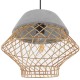 GloboStar® DURANT 01324 Μοντέρνο Industrial Κρεμαστό Φωτιστικό Οροφής Μονόφωτο Γκρι Μπεζ Τσιμέντο Πλέγμα Φ32 x Y20cm GloboStar® DURANT 01324 Μοντέρνο Industrial Κρεμαστό Φωτιστικό Οροφής Μονόφωτο Γκρι Μπεζ Τσιμέντο Πλέγμα Φ32 x Y20cm