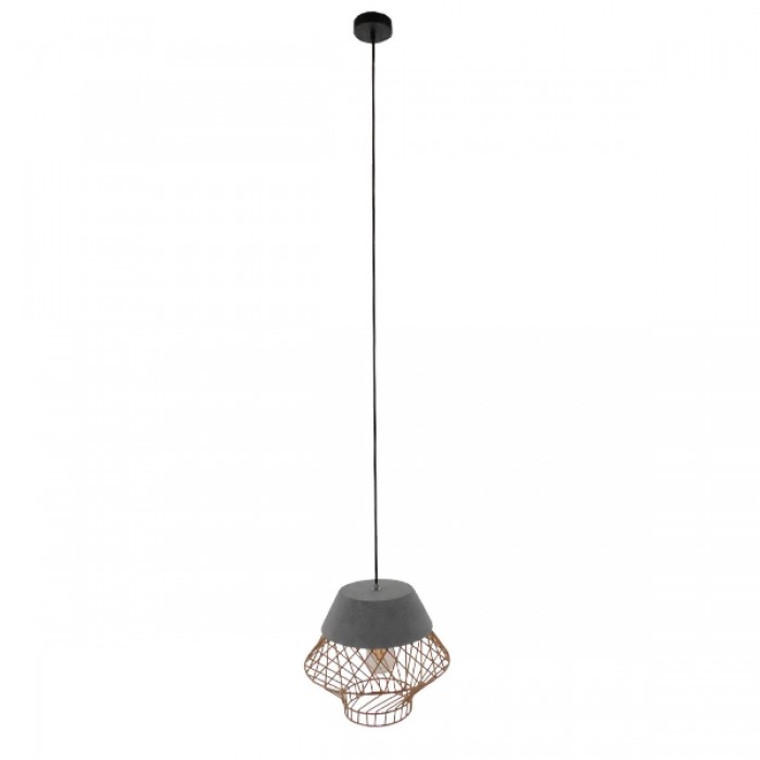 GloboStar® DURANT 01324 Μοντέρνο Industrial Κρεμαστό Φωτιστικό Οροφής Μονόφωτο Γκρι Μπεζ Τσιμέντο Πλέγμα Φ32 x Y20cm GloboStar® DURANT 01324 Μοντέρνο Industrial Κρεμαστό Φωτιστικό Οροφής Μονόφωτο Γκρι Μπεζ Τσιμέντο Πλέγμα Φ32 x Y20cm