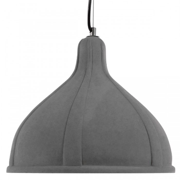 GloboStar® GIRARD 01326 Μοντέρνο Industrial Κρεμαστό Φωτιστικό Οροφής Μονόφωτο Γκρι Τσιμέντο Καμπάνα Φ29 x Y23cm GloboStar® GIRARD 01326 Μοντέρνο Industrial Κρεμαστό Φωτιστικό Οροφής Μονόφωτο Γκρι Τσιμέντο Καμπάνα Φ29 x Y23cm