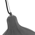 GloboStar® GIRARD 01326 Μοντέρνο Industrial Κρεμαστό Φωτιστικό Οροφής Μονόφωτο Γκρι Τσιμέντο Καμπάνα Φ29 x Y23cm