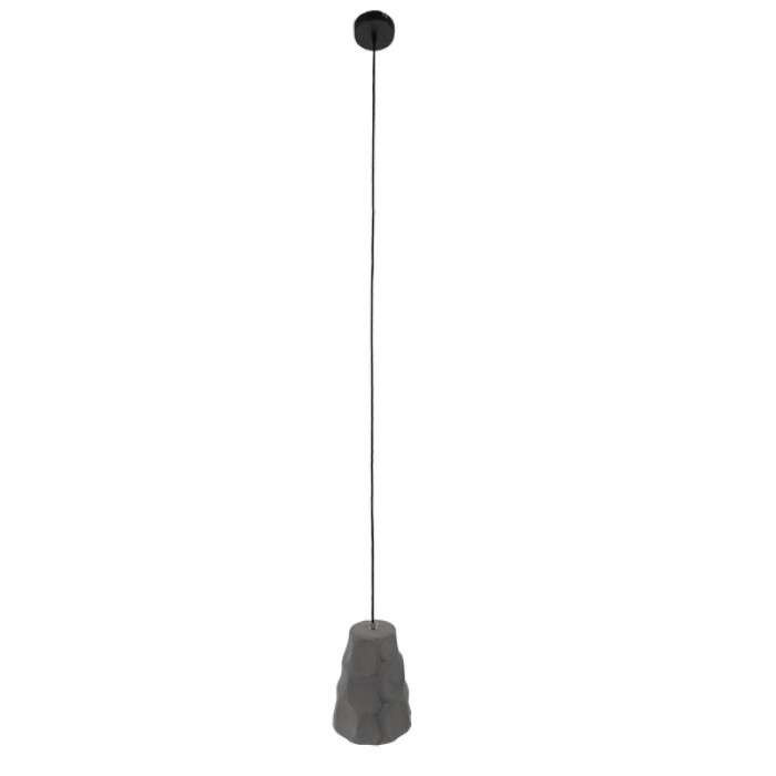 GloboStar® COMO 01327 Μοντέρνο Industrial Κρεμαστό Φωτιστικό Οροφής Μονόφωτο Γκρι Τσιμέντο Καμπάνα Φ18 x Y23cm GloboStar® COMO 01327 Μοντέρνο Industrial Κρεμαστό Φωτιστικό Οροφής Μονόφωτο Γκρι Τσιμέντο Καμπάνα Φ18 x Y23cm