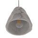 GloboStar® COMO 01327 Μοντέρνο Industrial Κρεμαστό Φωτιστικό Οροφής Μονόφωτο Γκρι Τσιμέντο Καμπάνα Φ18 x Y23cm GloboStar® COMO 01327 Μοντέρνο Industrial Κρεμαστό Φωτιστικό Οροφής Μονόφωτο Γκρι Τσιμέντο Καμπάνα Φ18 x Y23cm