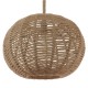 GloboStar® MANDALA 01331 Vintage Κρεμαστό Φωτιστικό Οροφής Μονόφωτο 1 x E27 Πλέγμα με Μπεζ Σχοινί Φ42 x Υ34cm GloboStar® MANDALA 01331 Vintage Κρεμαστό Φωτιστικό Οροφής Μονόφωτο 1 x E27 Πλέγμα με Μπεζ Σχοινί Φ42 x Υ34cm