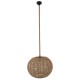 GloboStar® MANDALA 01331 Vintage Κρεμαστό Φωτιστικό Οροφής Μονόφωτο 1 x E27 Πλέγμα με Μπεζ Σχοινί Φ42 x Υ34cm GloboStar® MANDALA 01331 Vintage Κρεμαστό Φωτιστικό Οροφής Μονόφωτο 1 x E27 Πλέγμα με Μπεζ Σχοινί Φ42 x Υ34cm